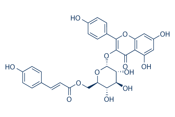 Tiliroside chemical structure