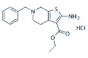 Tinoridine hydrochloride chemical structure