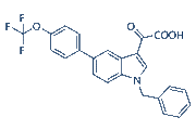 Tiplaxtinin (PAI-039) chemical structure