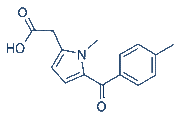 Tolmetin chemical structure