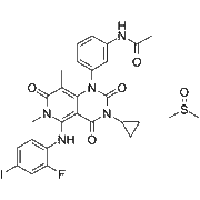 Trametinib (DMSO solvate)