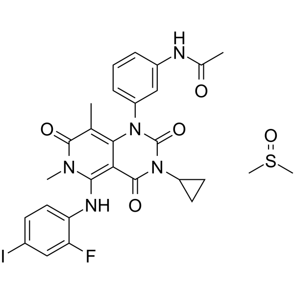 Trametinib (DMSO solvate)