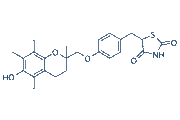 Troglitazone chemical structure