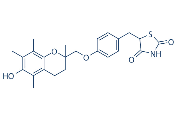 Troglitazone chemical structure