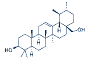 Uvaol chemical structure