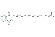 Vitamin K2 (Menaquinone) chemical structure