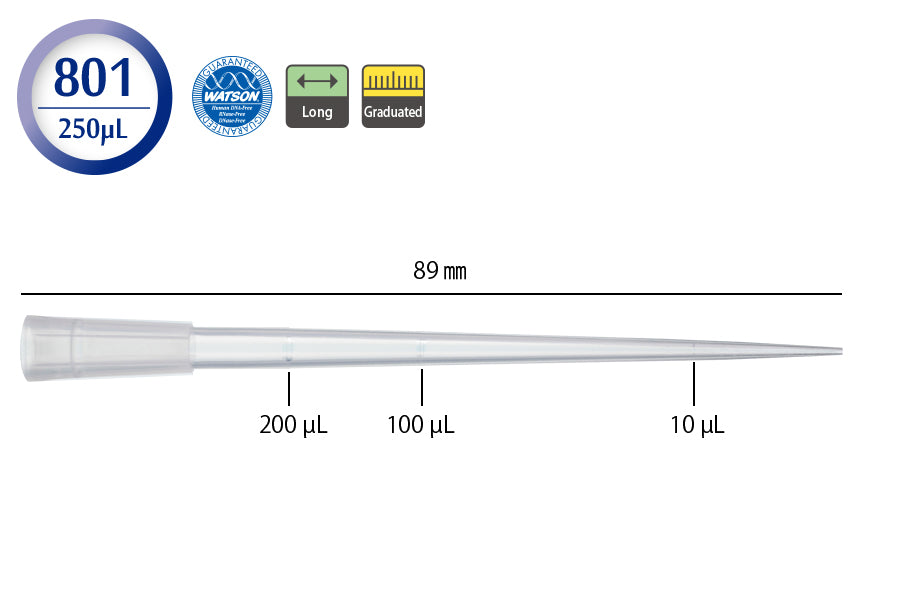 250 µL / 300 µL pipette tips | WATSON