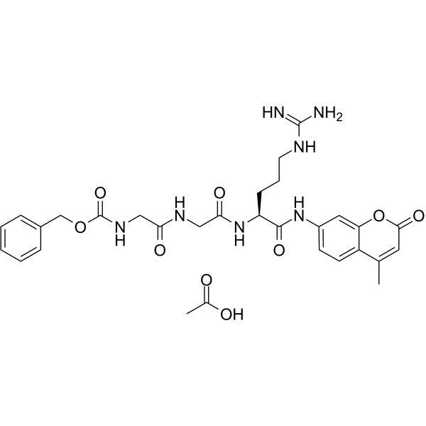 Z-Gly-Gly-Arg-AMC acetate