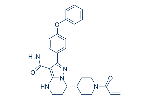 Zanubrutinib chemical structure